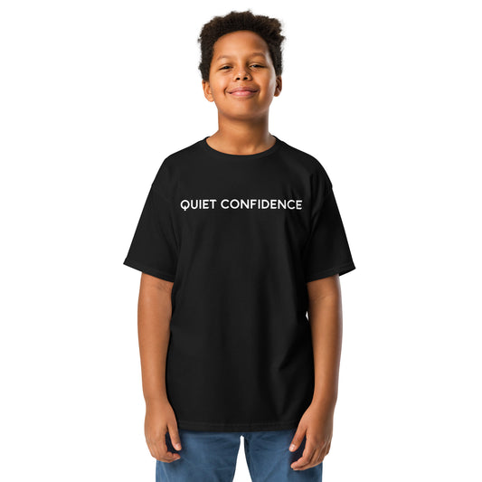 Youth classic tee QUIET CONFIDENCE OG Logo